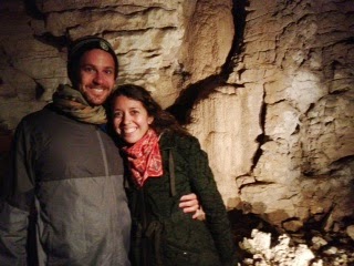 In the Waitomo Caves