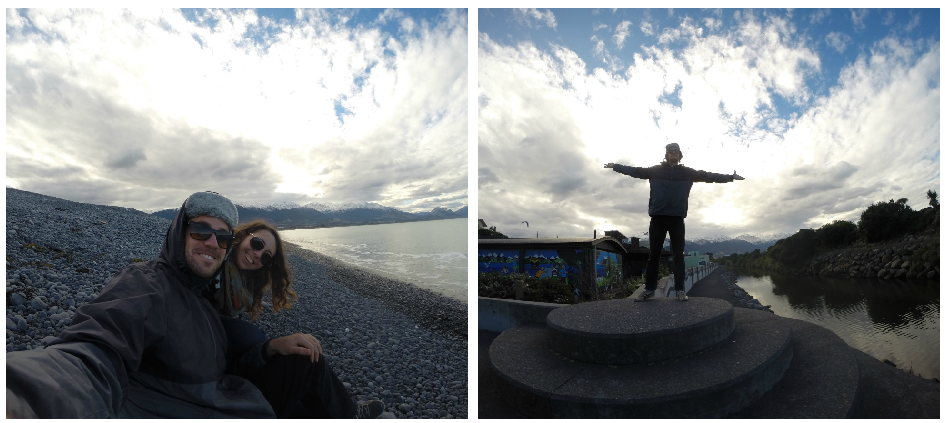 Clean air proper at Lake Kaikoura en route to Christchurch