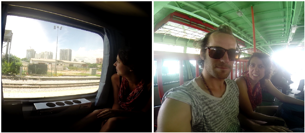 Train ride + Ferry ride