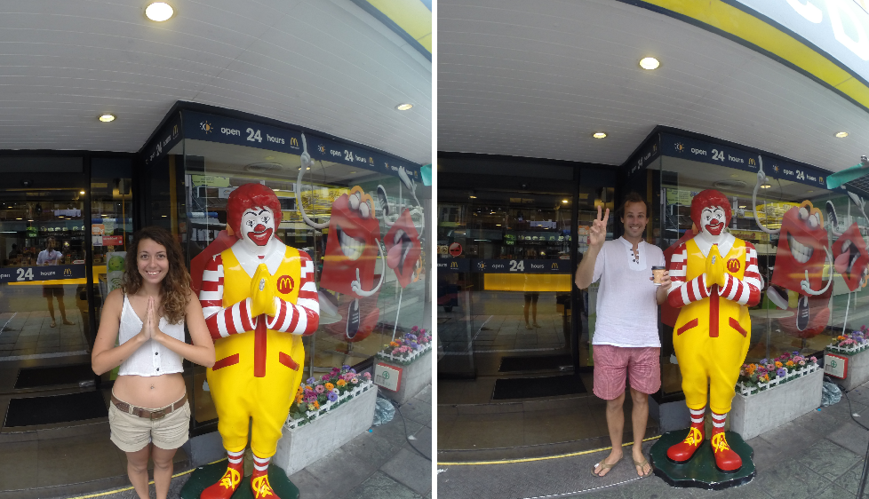 Visiting with Bangkok's native Ronnie McD