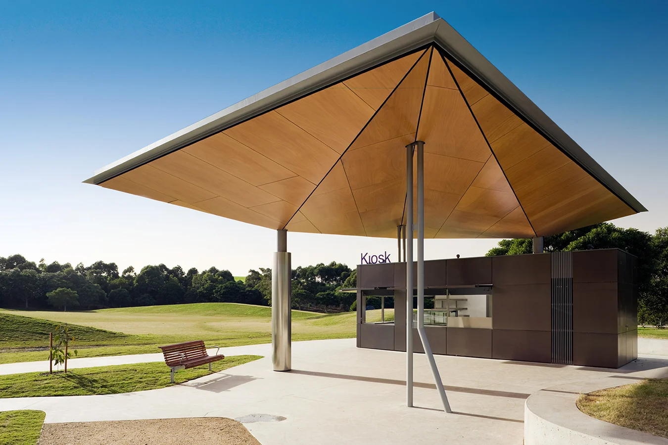 SYDNEY PARK KIOSK FOR STANIC HARDING ARCHITECTS