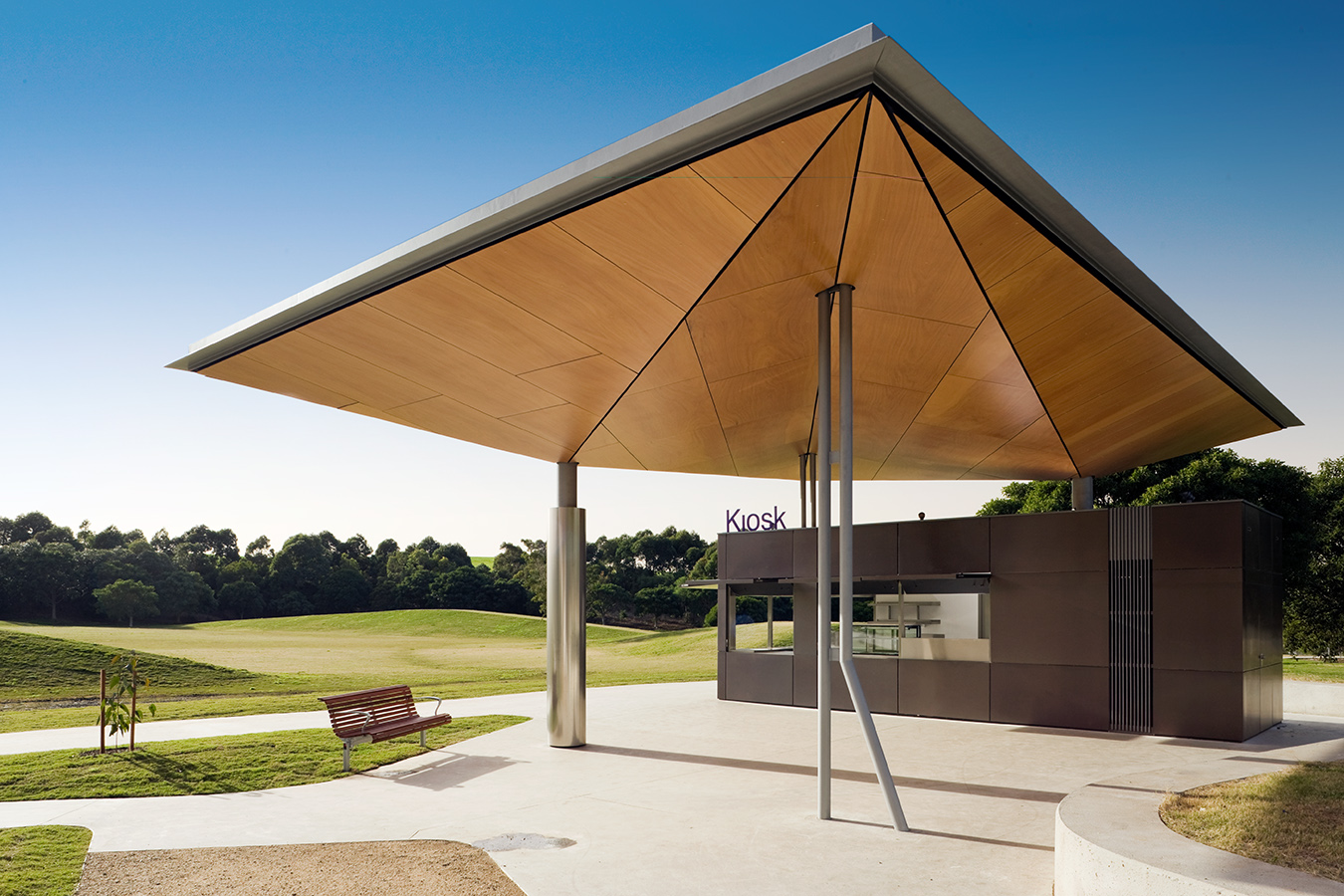 SYDNEY PARK KIOSK FOR STANIC HARDING ARCHITECTS