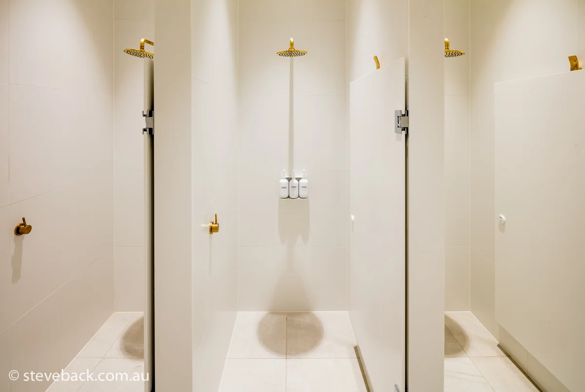 one hot yoga interiors photography