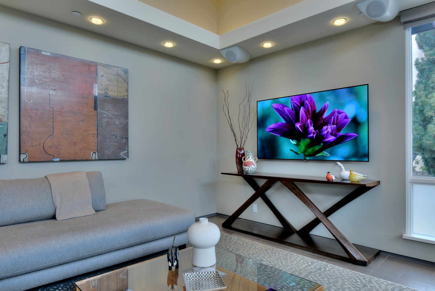 LG Flat 65-inch 4K Ultra HD Smart OLED TV