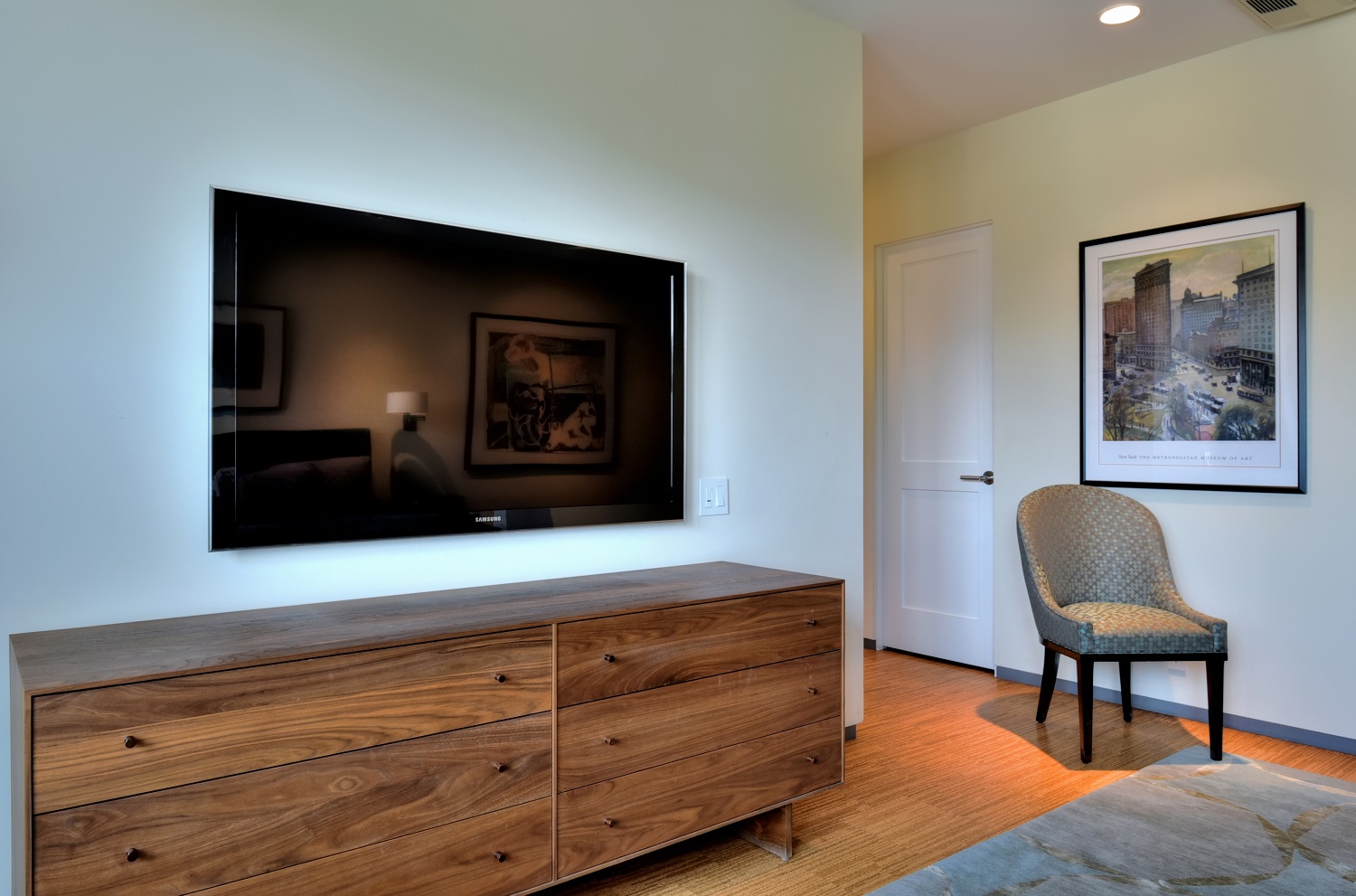 Master bedroom Samsung 50-inch HDTV