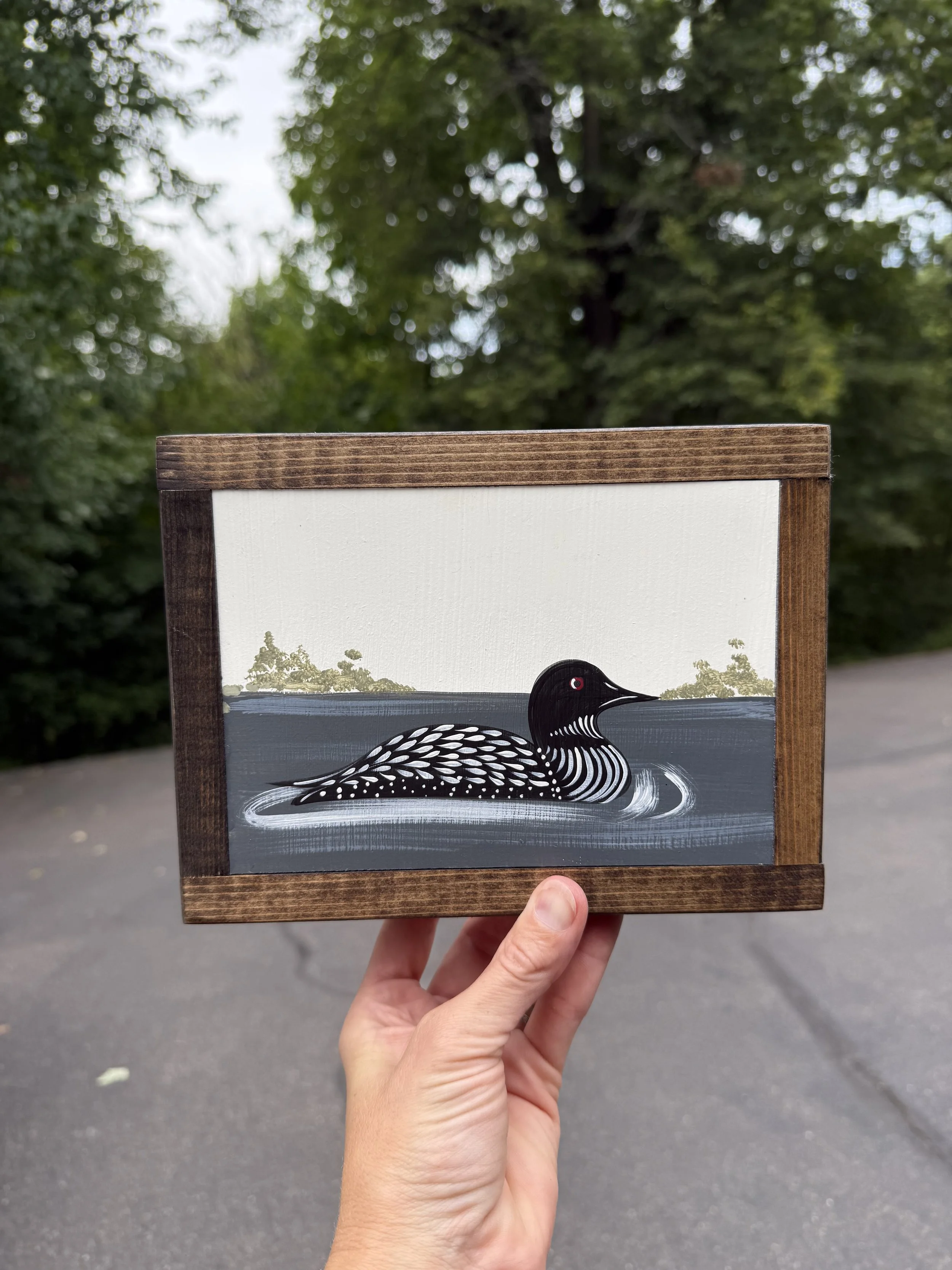 7x9 loon.jpg