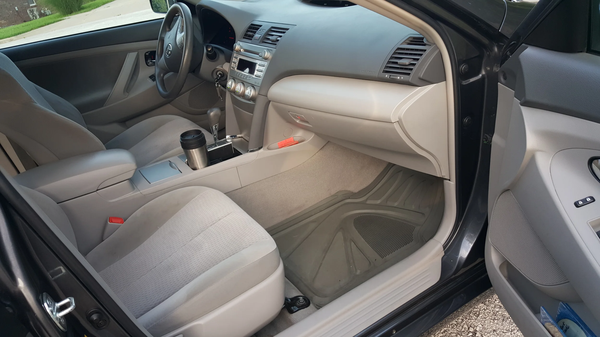 After trash Removed, interior was vacuumed. Then spots were shampooed and extracted. Interior surfaces and trims were cleaned and protected.