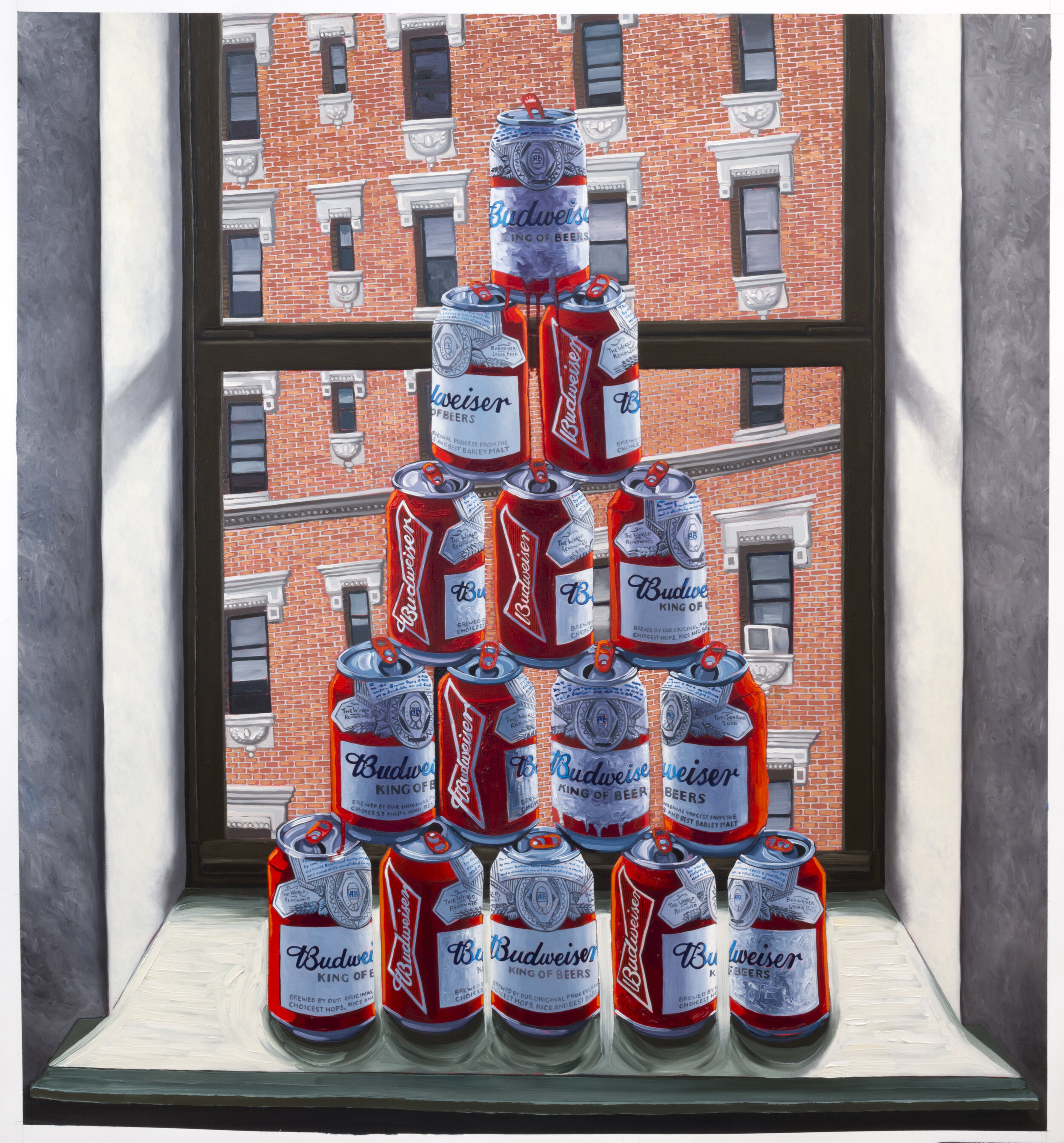 "Budweiser Can Pyramide" 2017