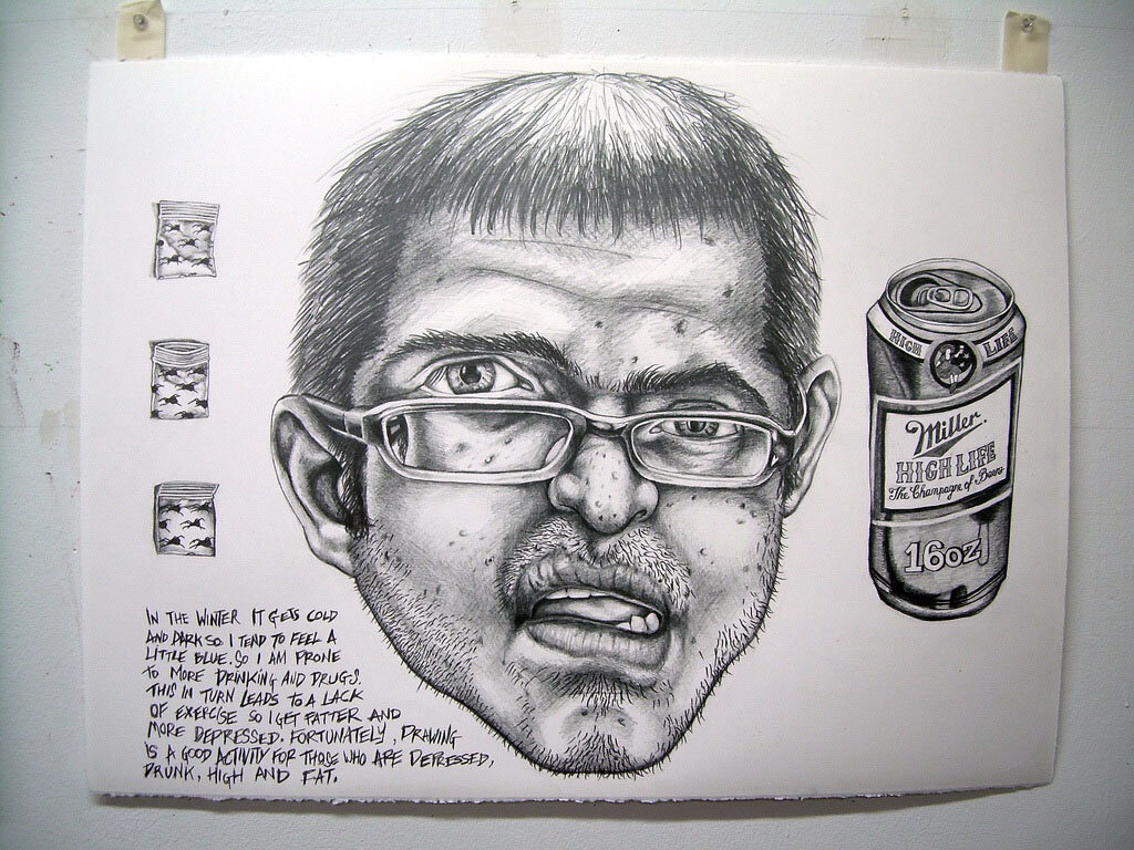 Study for Self Portrait 2007