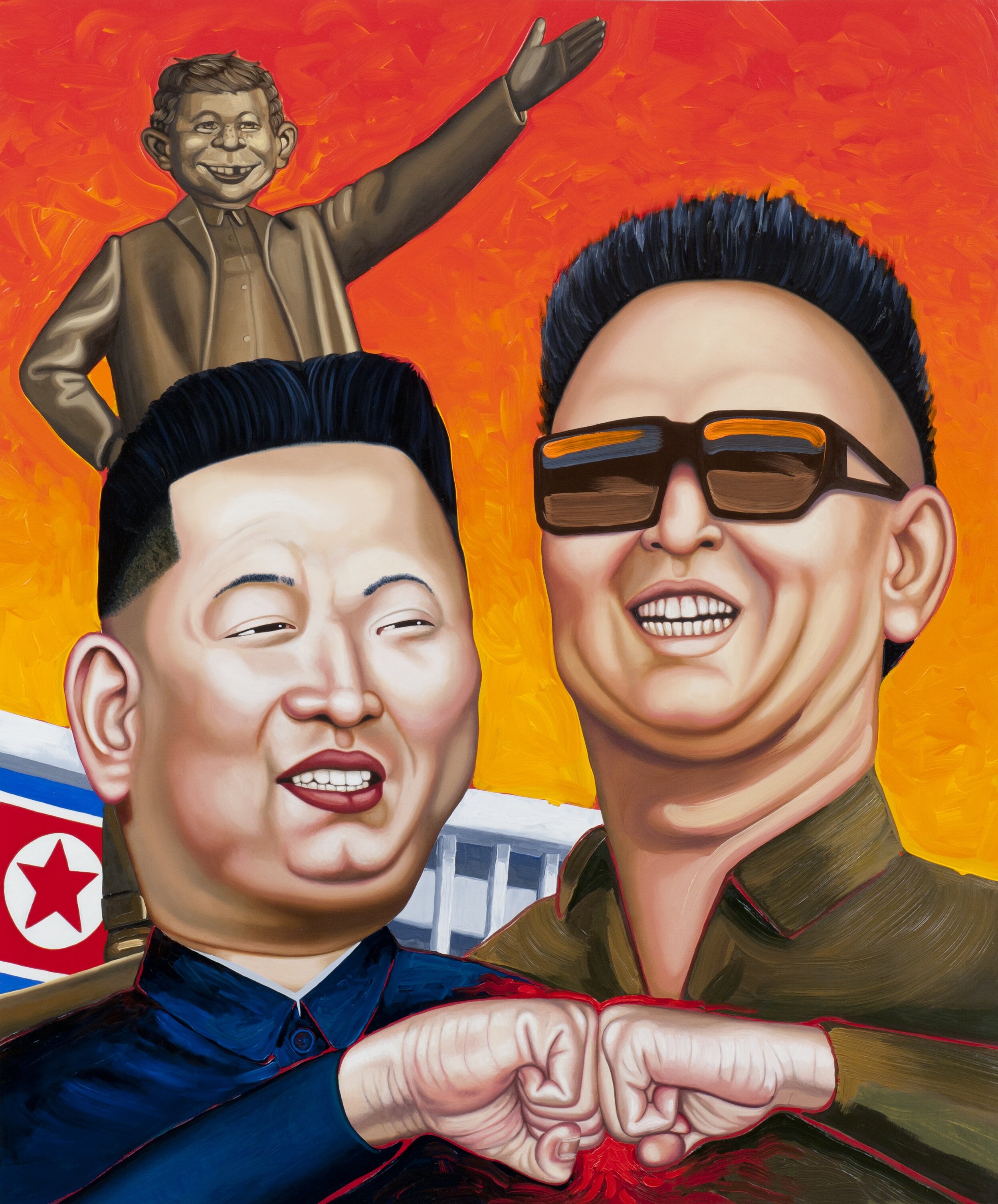 Kim Jong Un &amp; Kim Jong Il