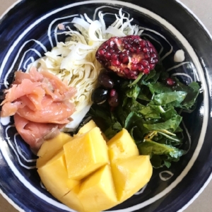 Mango Salmon Salad