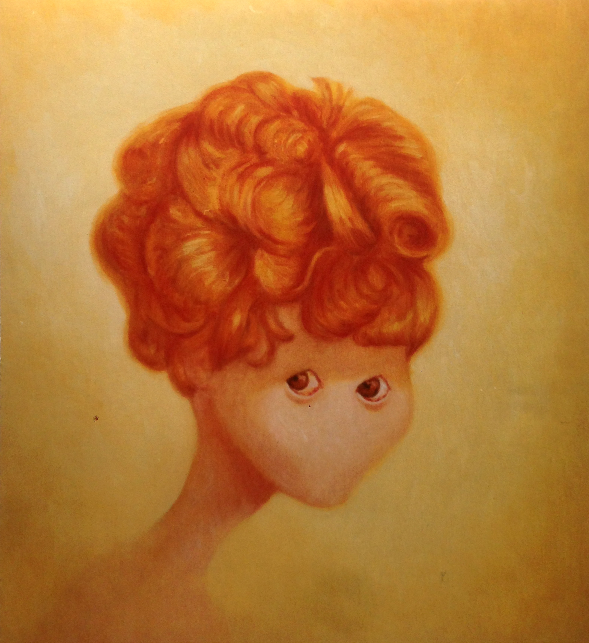 Eyes, oil on canvas