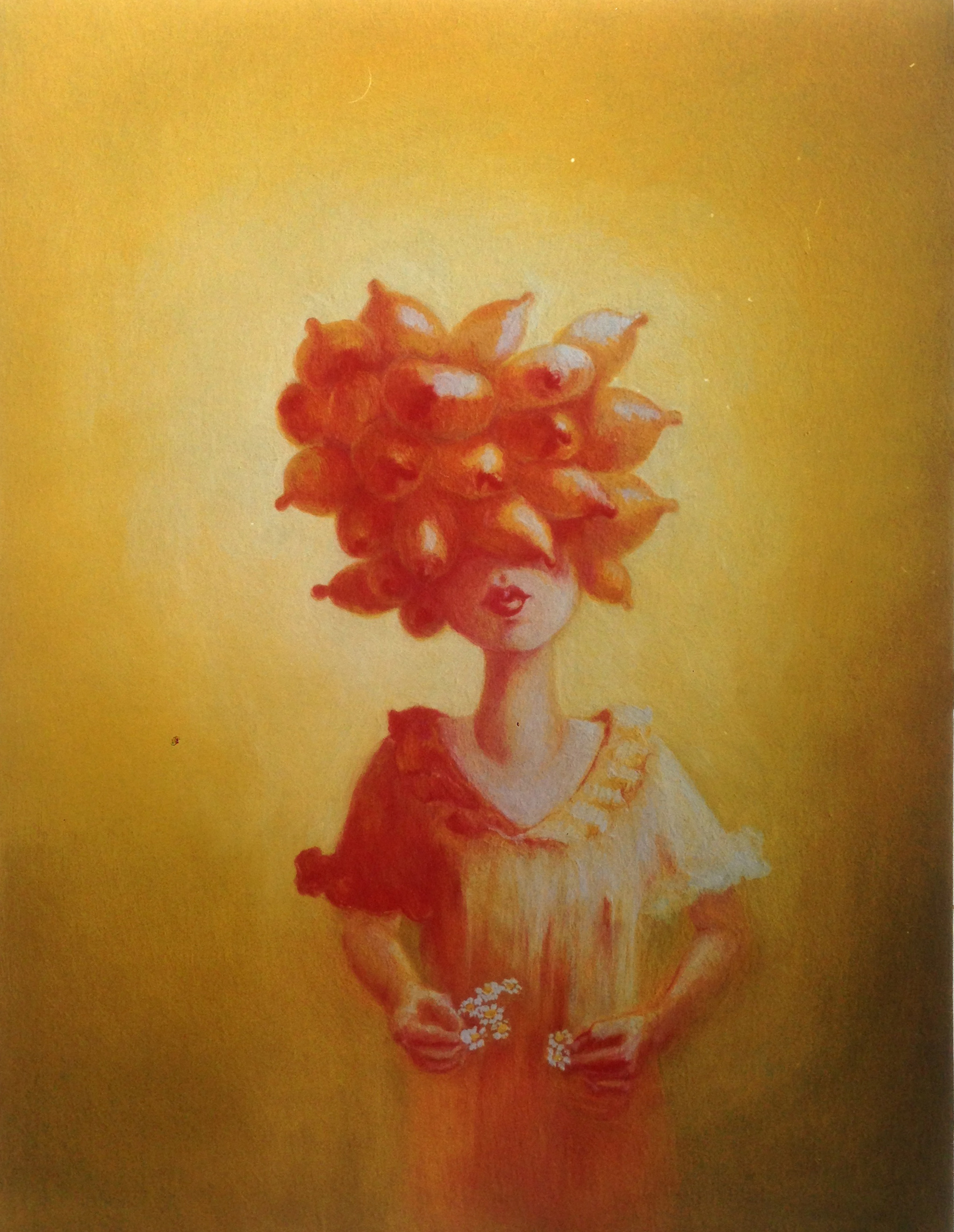 Booby Girl, oil on canvas