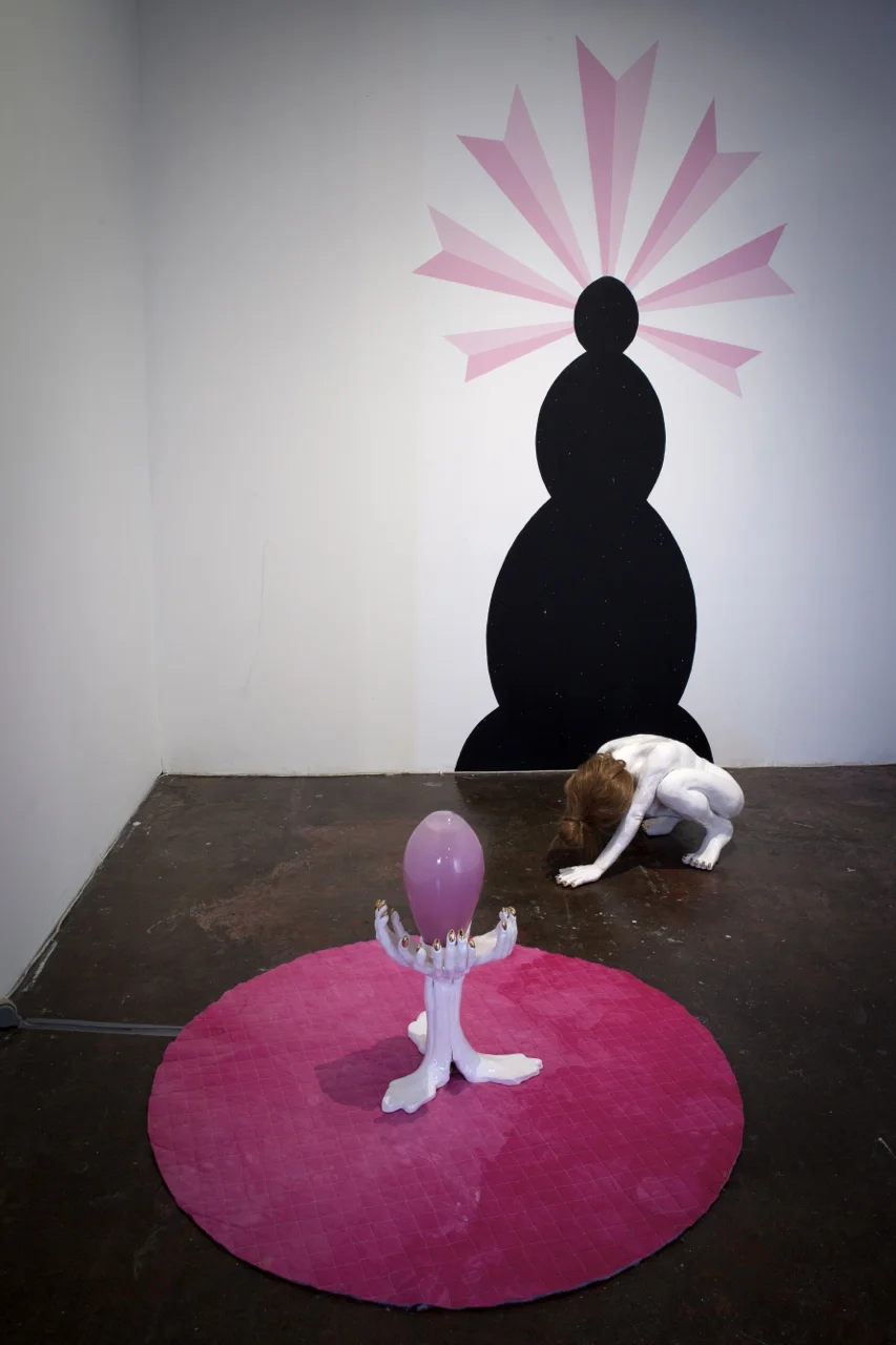 The Golden Flower Pot: a Psychedelic Temple 2016 Pink Orb Lamp, Spirit Wee and The magic Portal
