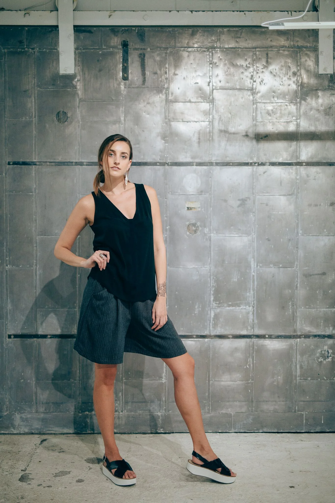 BRIT tank + BRIE shorts