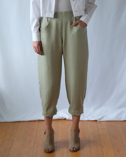 パンツ 6(ROKU)FLANO MIRITARY MOTIF PANTS 6（ロク）の「＜6(ROKU)＞FLANO MIRITARY MOTIF PANTS/パンツ