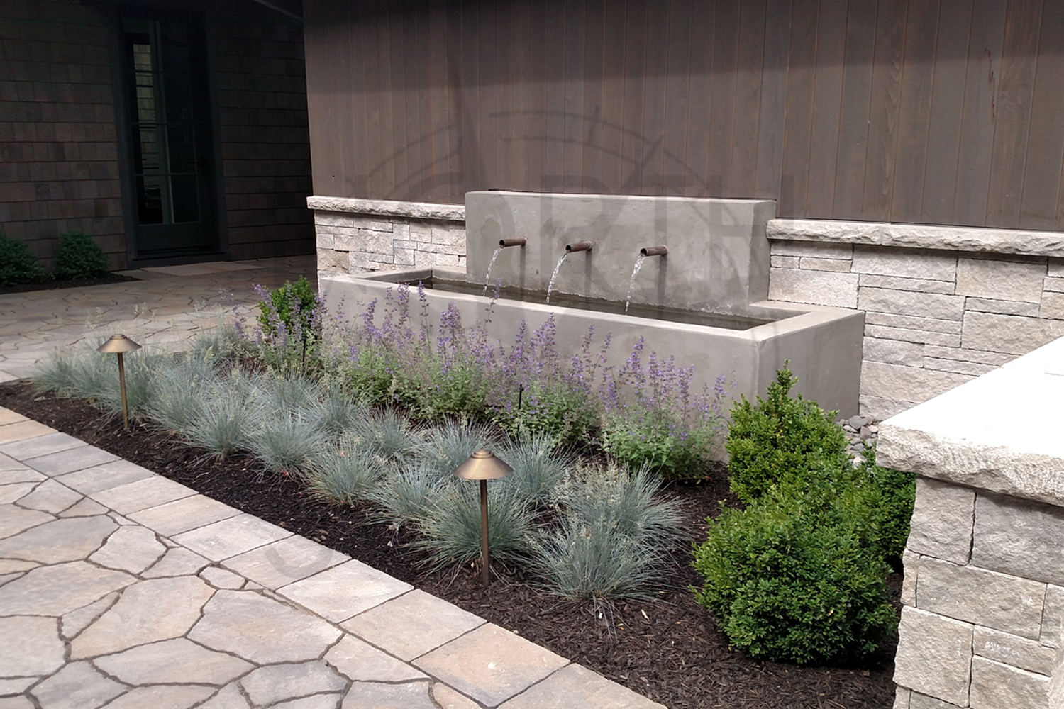 Trough-style Water Feature