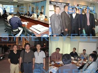 We have been appointed as the sole constructor of Apex Panel® system. We have held technical meetings with the Japanese manufacturer from time to time.