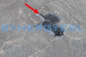 Apply to roof surface directly or burn on roof surface
