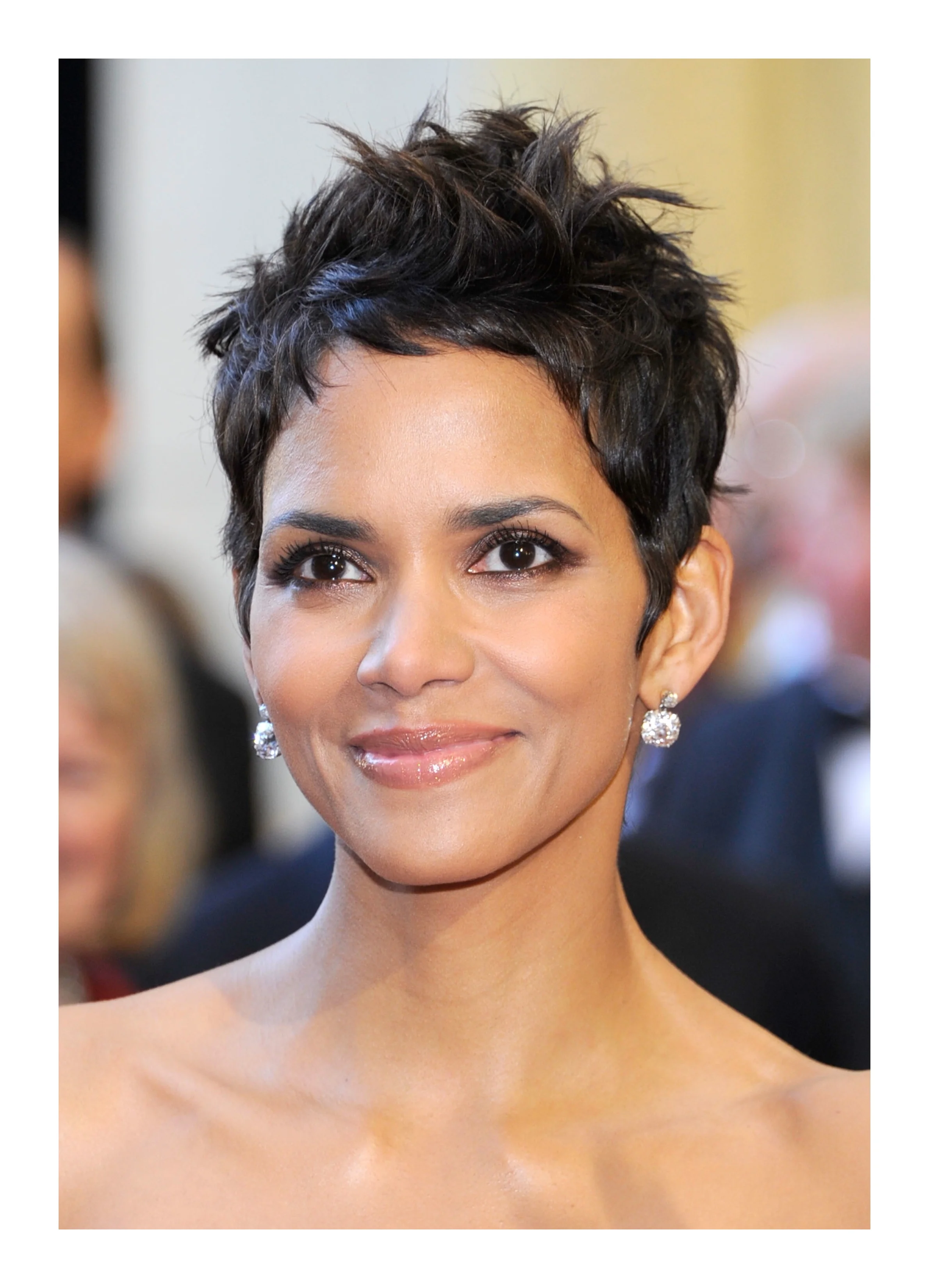 halle berry facial routine