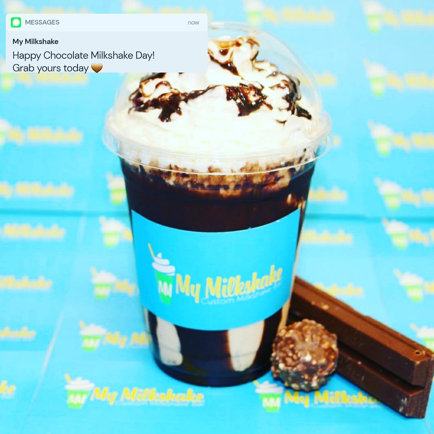 Happy Saturday and Happy National CHOCOLATE Milkshake Day! We're open till 1am tonight so come in and let's celebrate! 09/12 #NationalChocolateMilkshakeDay 

😋🍦🍰☕️🍭🍌🍒🍍🍓🍫🍪🍬🍟😋 #MyMilkshakeSJ #MyMilkshakeDowntown #151S2ndStreet #MyMilkshake