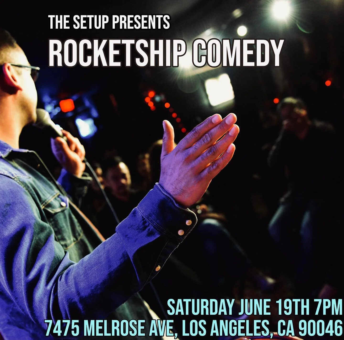 The Setup LA Is back with a pop up comedy show on Saturday 6/19. Tickets at setupcomedy.com/setupla #comedy #losangeles