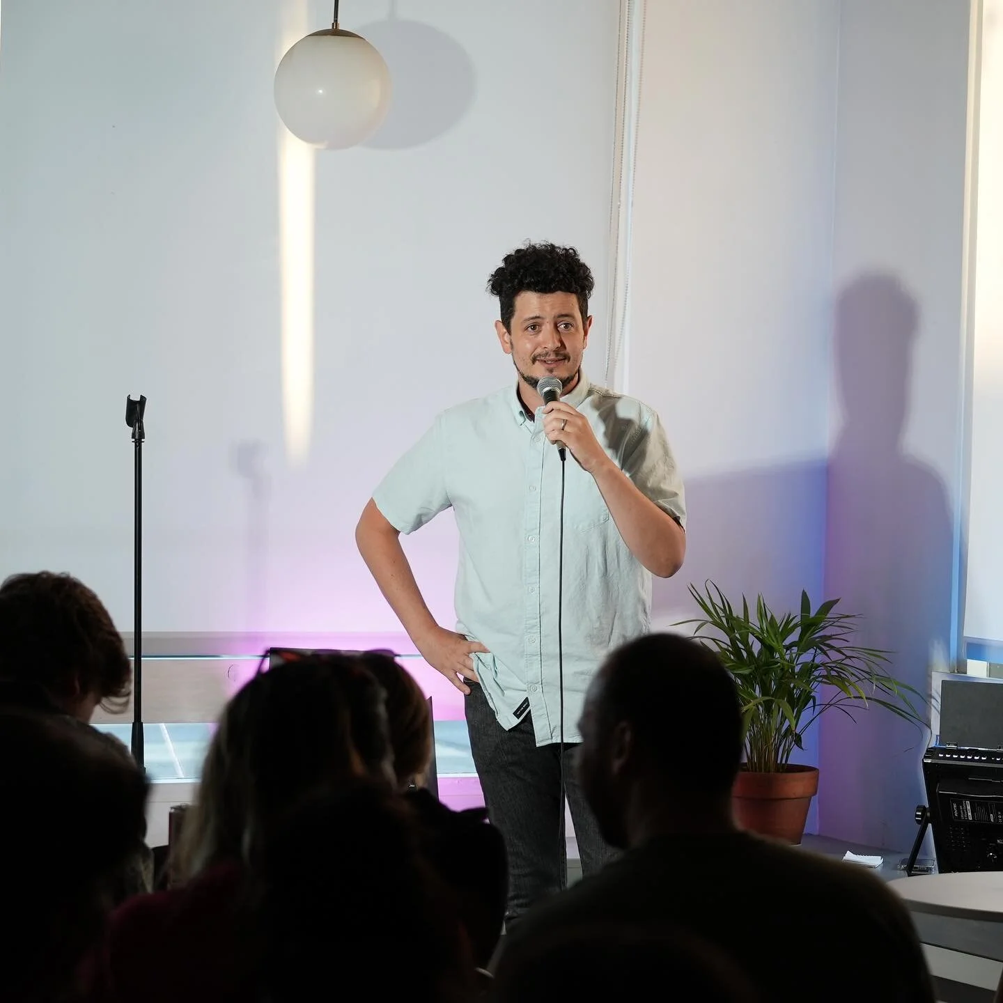 Thanks to @rocketshipcoffee for having us as their beautiful venue! Thanks to the amazing comedians who made our first live show of 2021 a huge success!