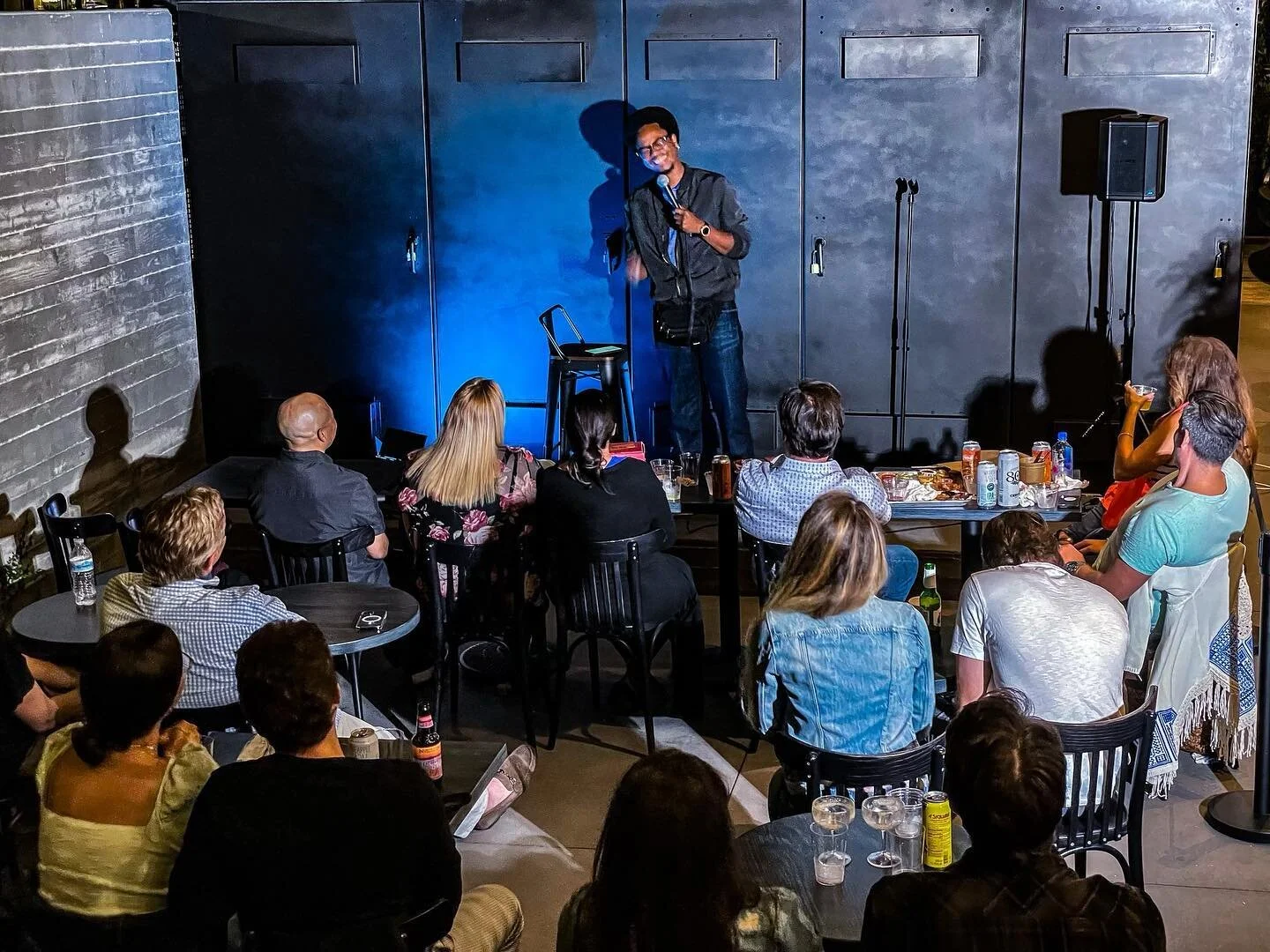 We had a blast taking over the patio at @citizenpublicmarket for a dope comedy show. Culver City knows how to get down on a Wednesday!
