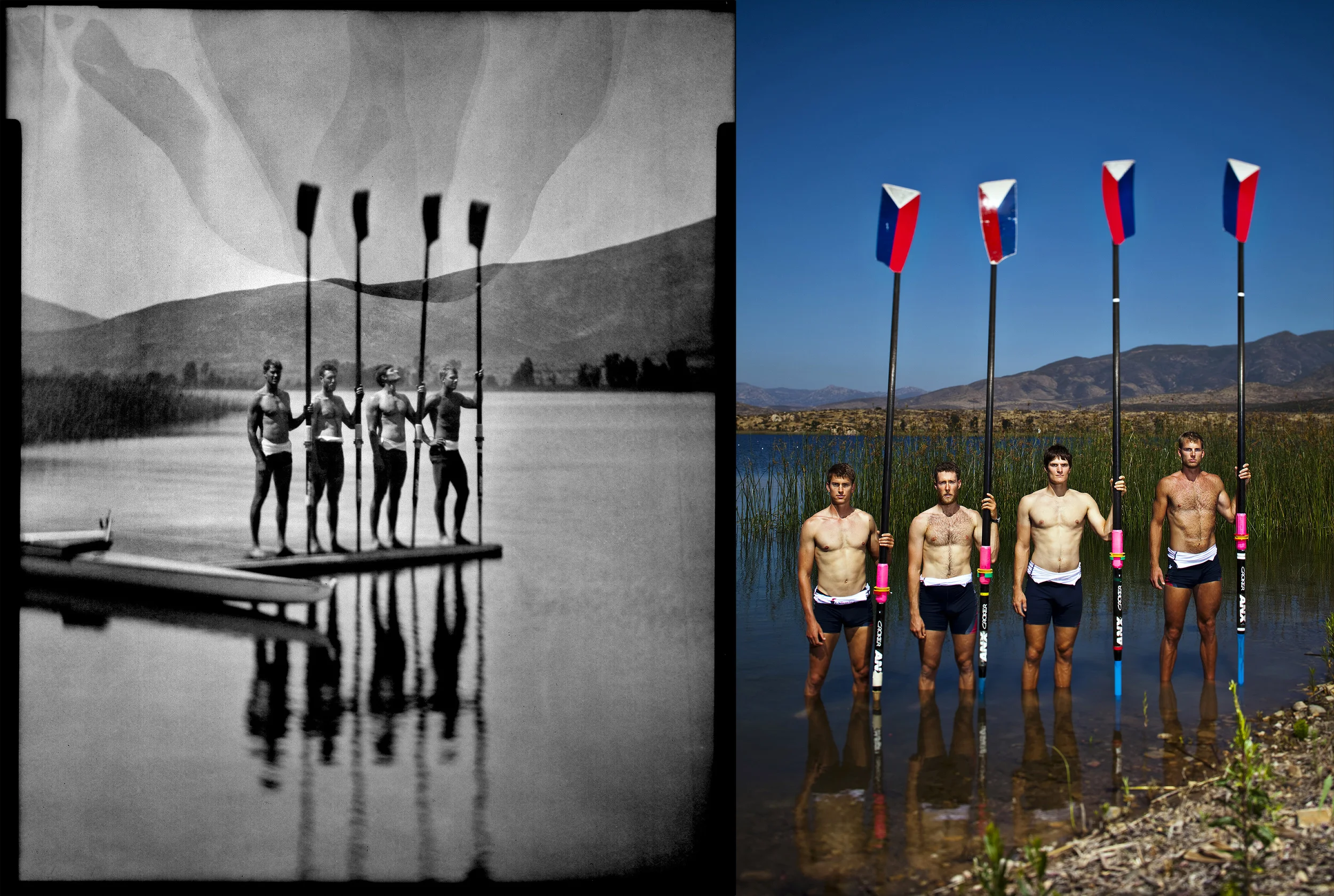 Scott Gault, Charlie Cole, Henrik Rummel and Glenn Ochal, Men's Four Rowing