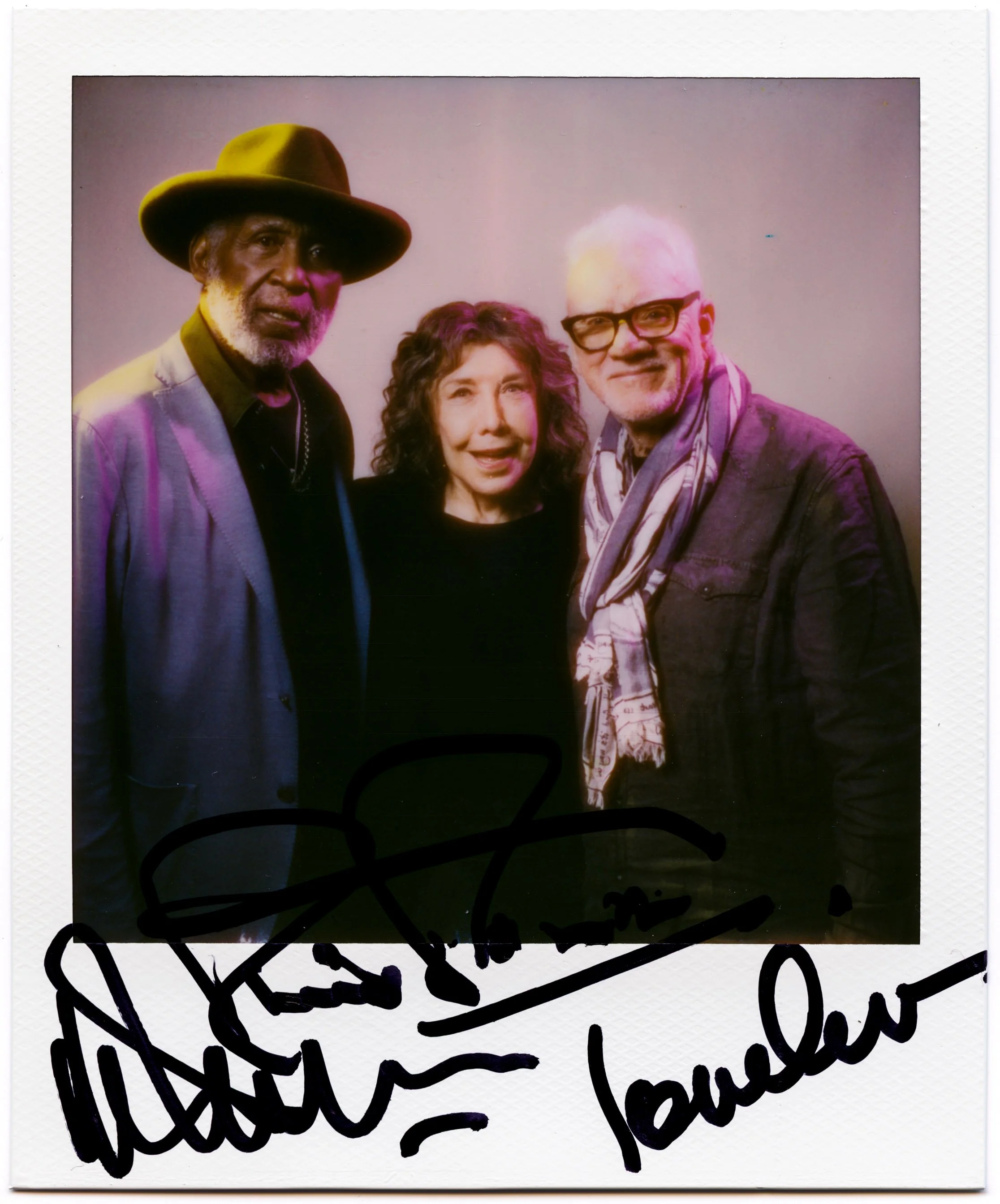 Richard Roundtree, Lily Tomlin and Malcom McDowell, "Moving On"