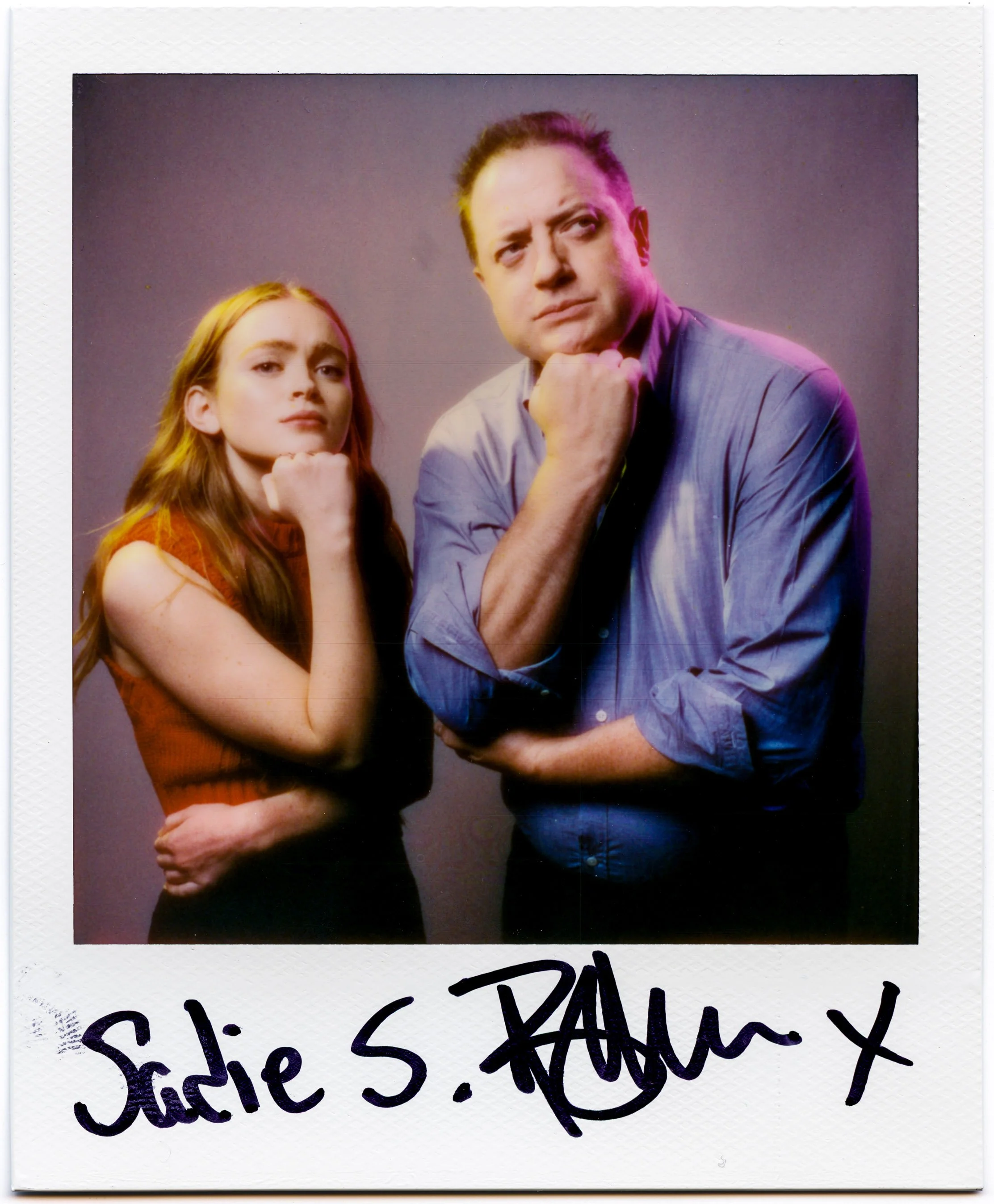 Sadie Sink and Brendan Fraser, "The Whale"