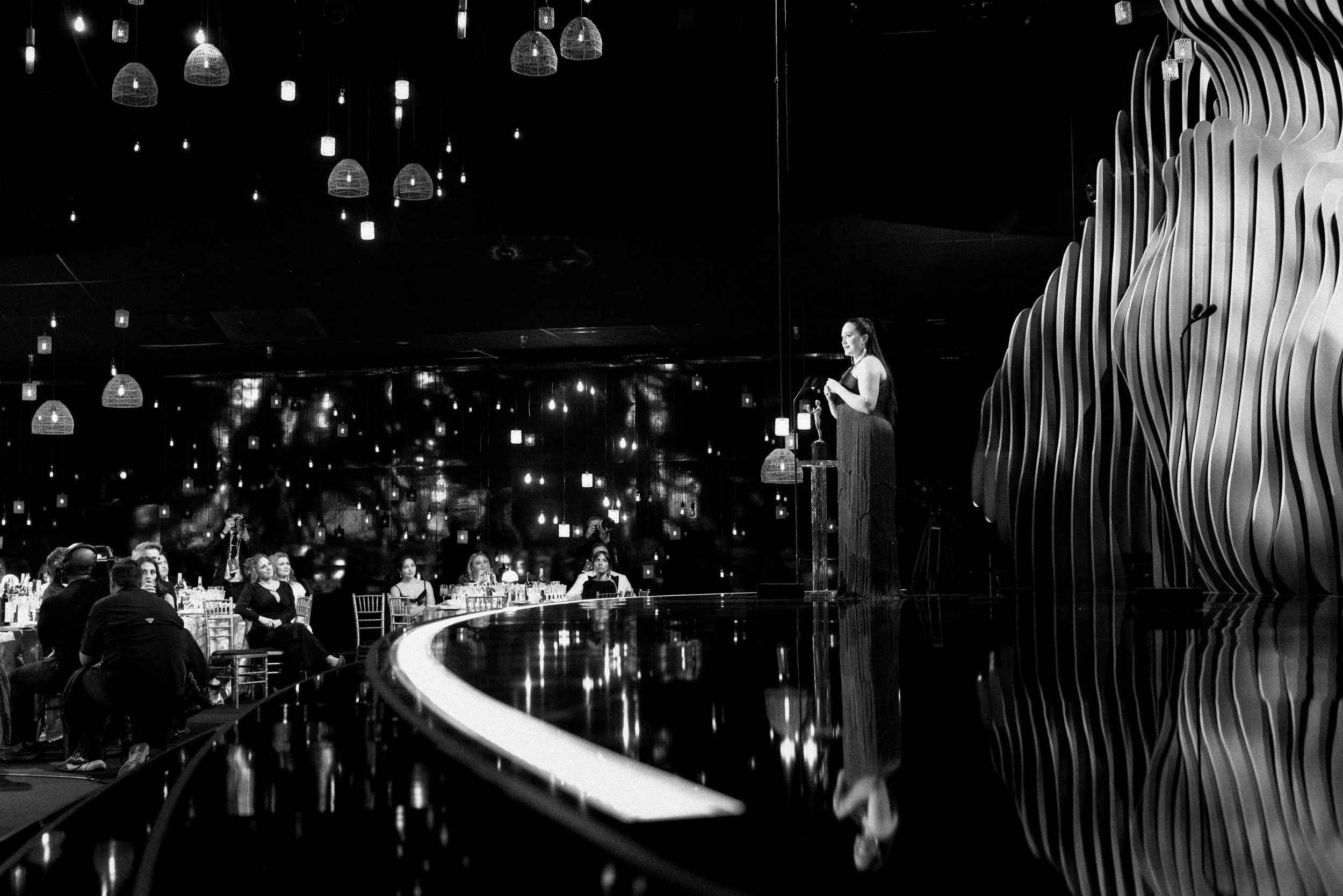 Lily Gladstone wins OUTSTANDING PERFORMANCE BY A FEMALE ACTOR IN A LEADING ROLE
