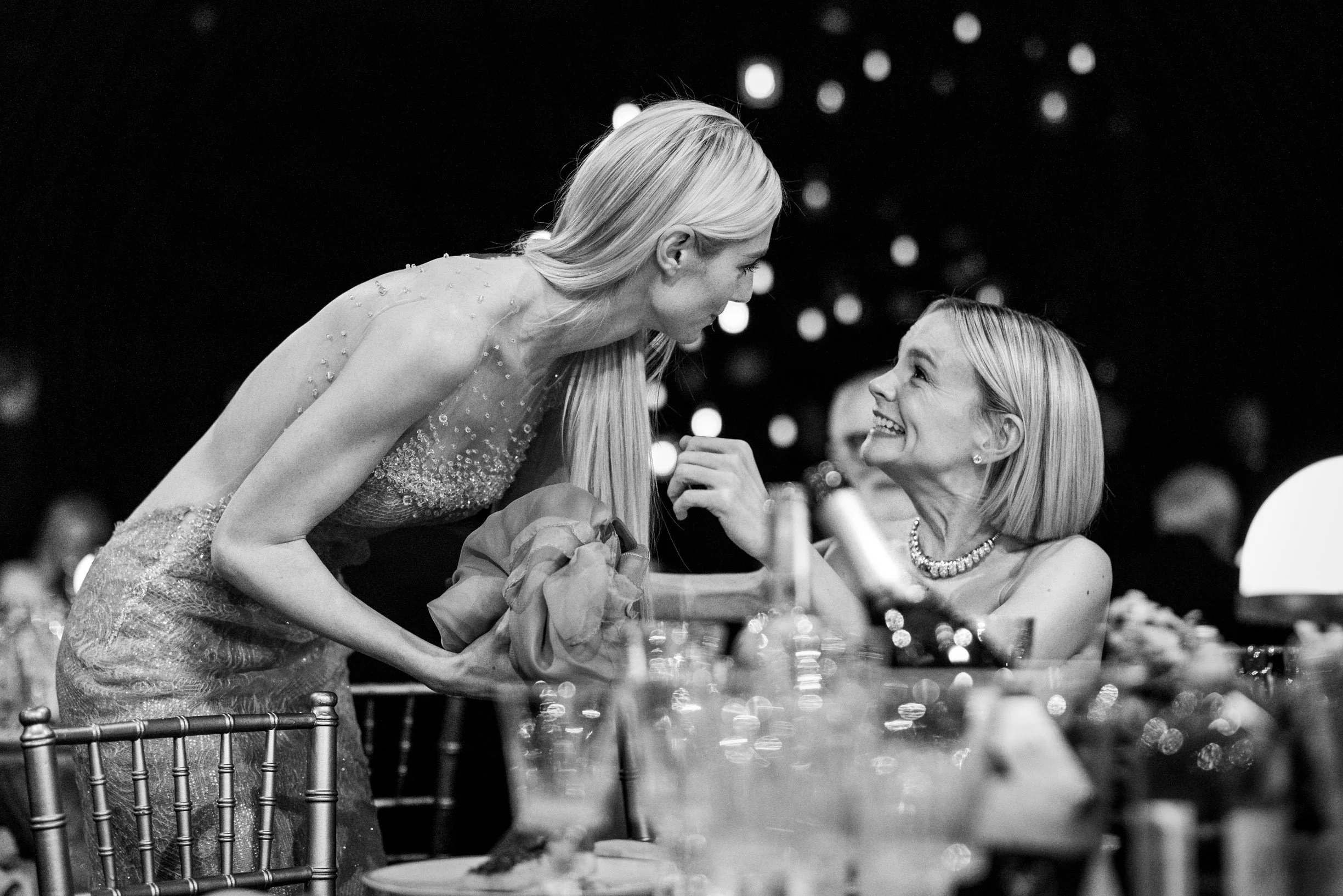 Elizabeth Debicki and Carey Mulligan