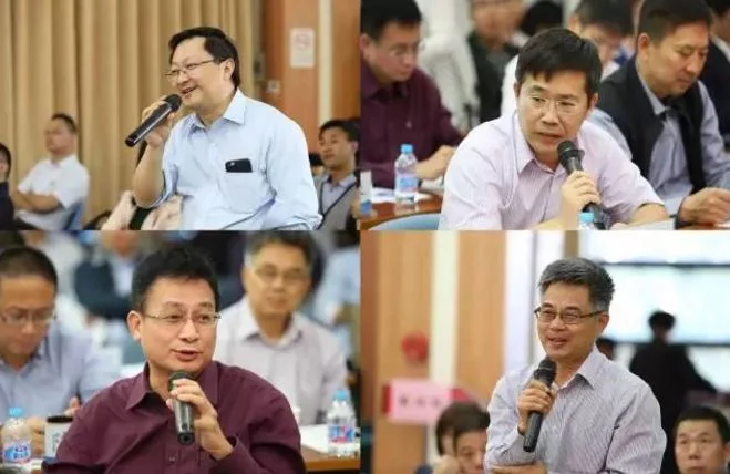 A lively discussion among attendees. 