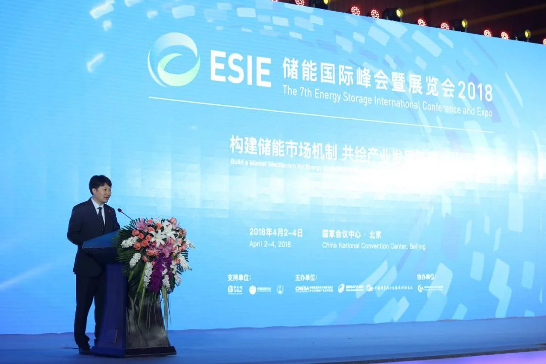 CNESA Chairman and China Energy Research Society Committee Chair Chen Haisheng Delivers a Speech