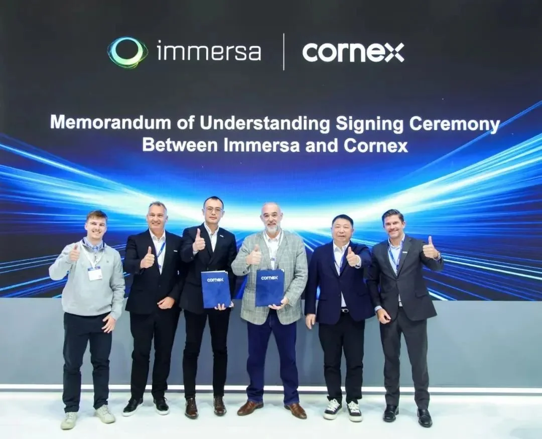 5-Year 2.5GWh Deal! Cornex Signs Major Agreement with UK’s Immersa
