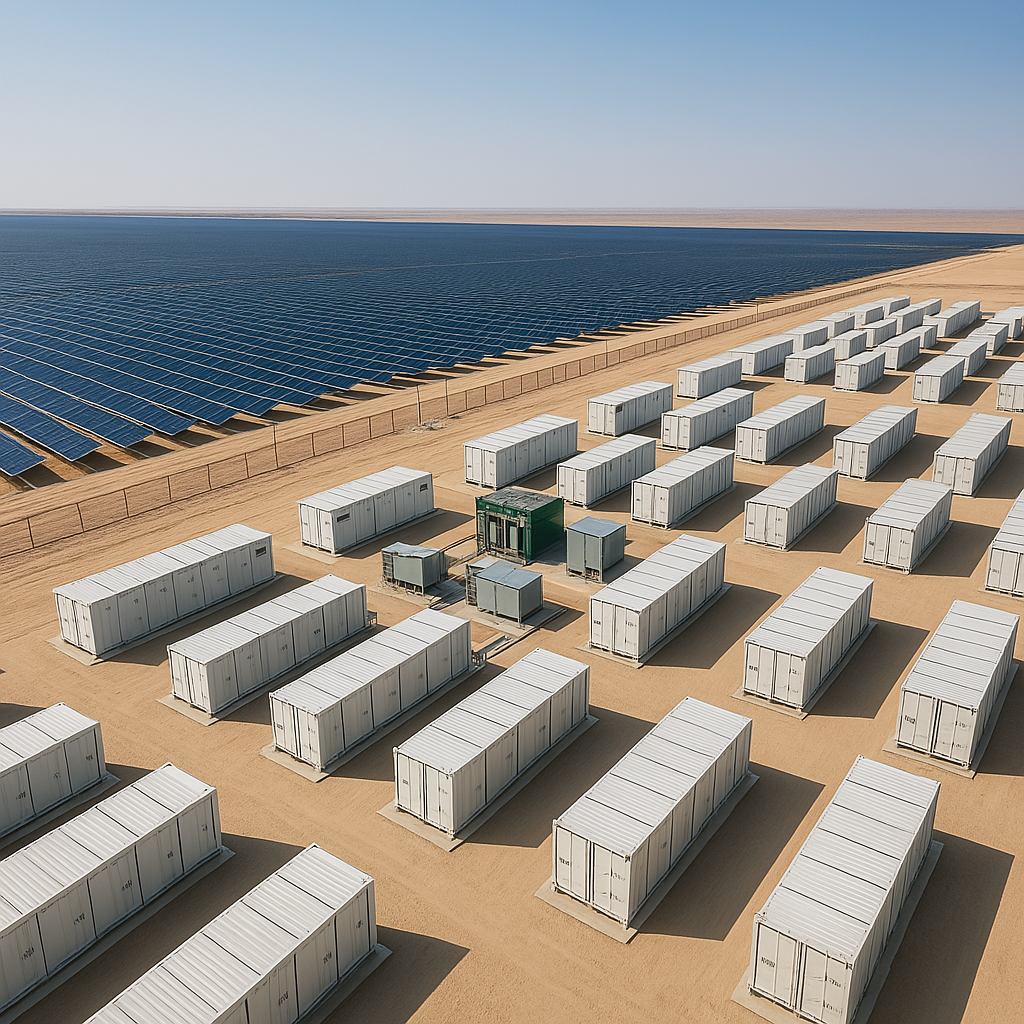 150MW/300MWh! Egypt’s Largest Standalone Energy Storage Project Commissioned
