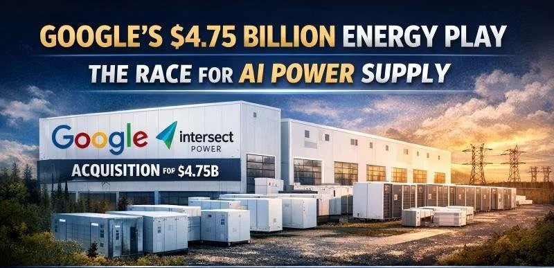 Google Acquires U.S. Energy Storage Giant for $4.75 Billion