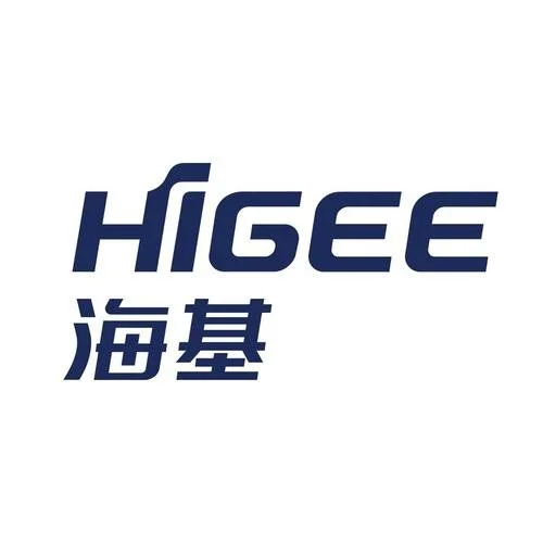Higee logo with English and Chinese characters