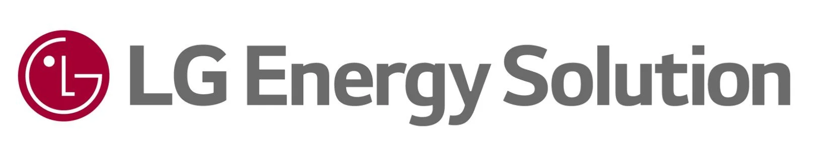 LG Energy Solution logo with red circular icon and gray text