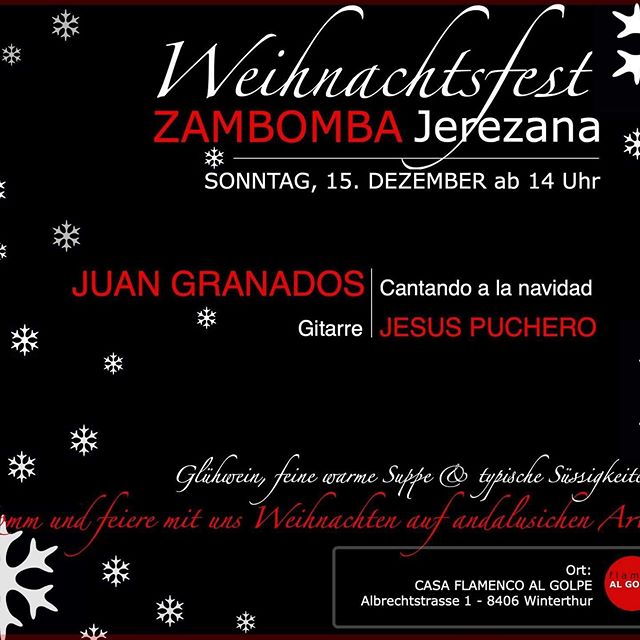 #fiesta #navidad #weihnachten #flamenco #flamencoalgolpe #juangranados