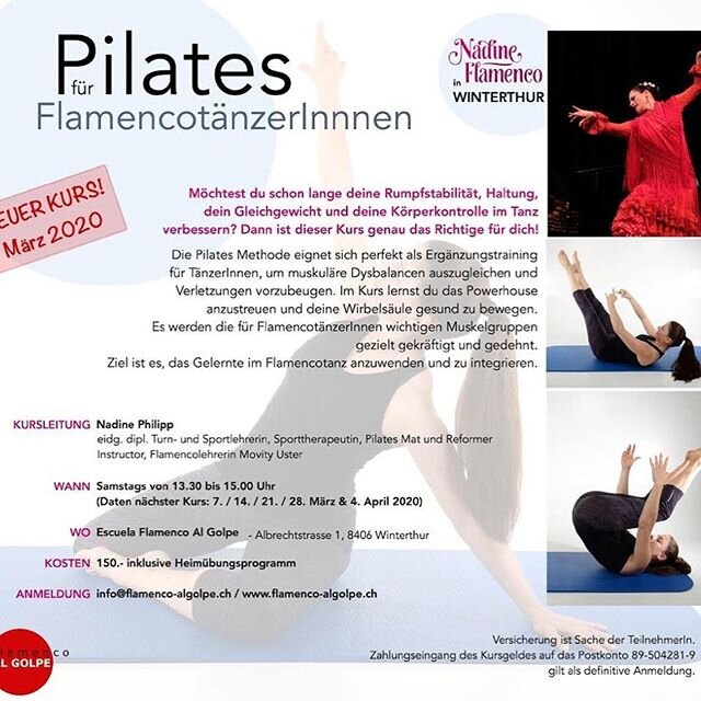 #pilates #flamenco #winterthur #flamencoalgolpe #powerhouse #vamos