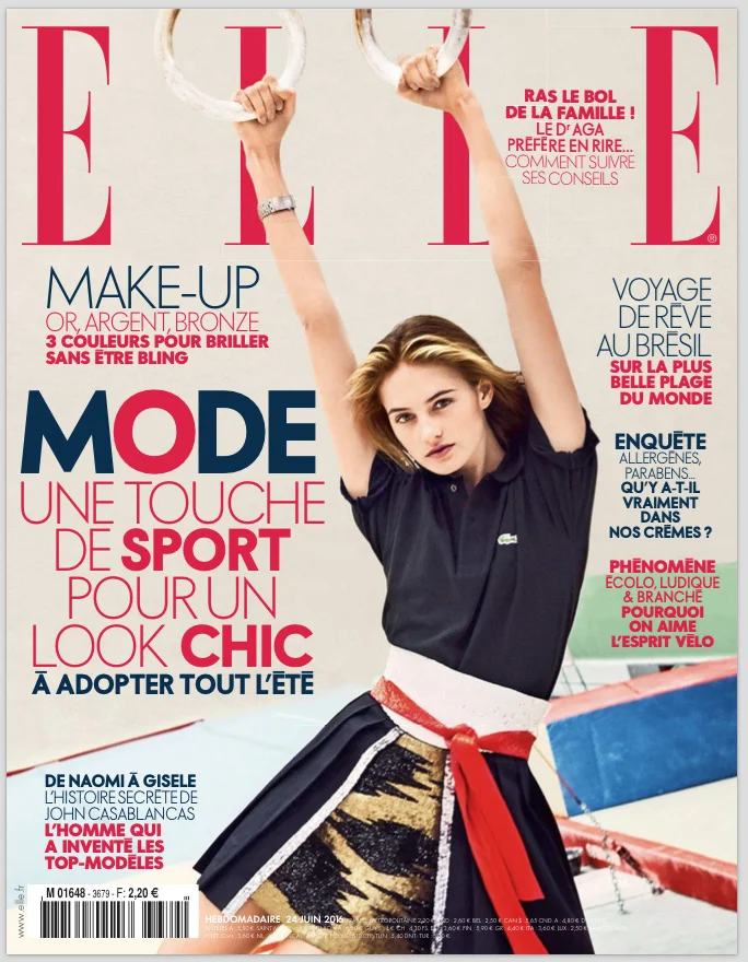 Objectif Petits est publié dans le magazine ELLE | Photographe de bébés, enfants et familles à Brest