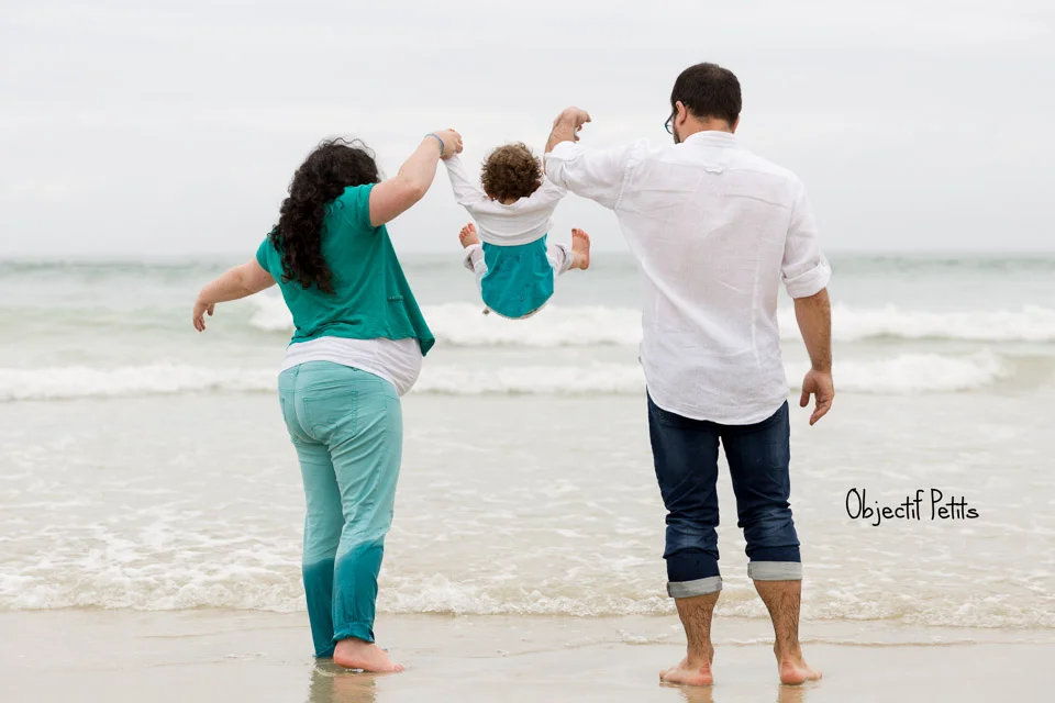Séance photo à la plage, Objectif Petits, Photographe de bébés, enfants et familles à Brest (Bretagne)