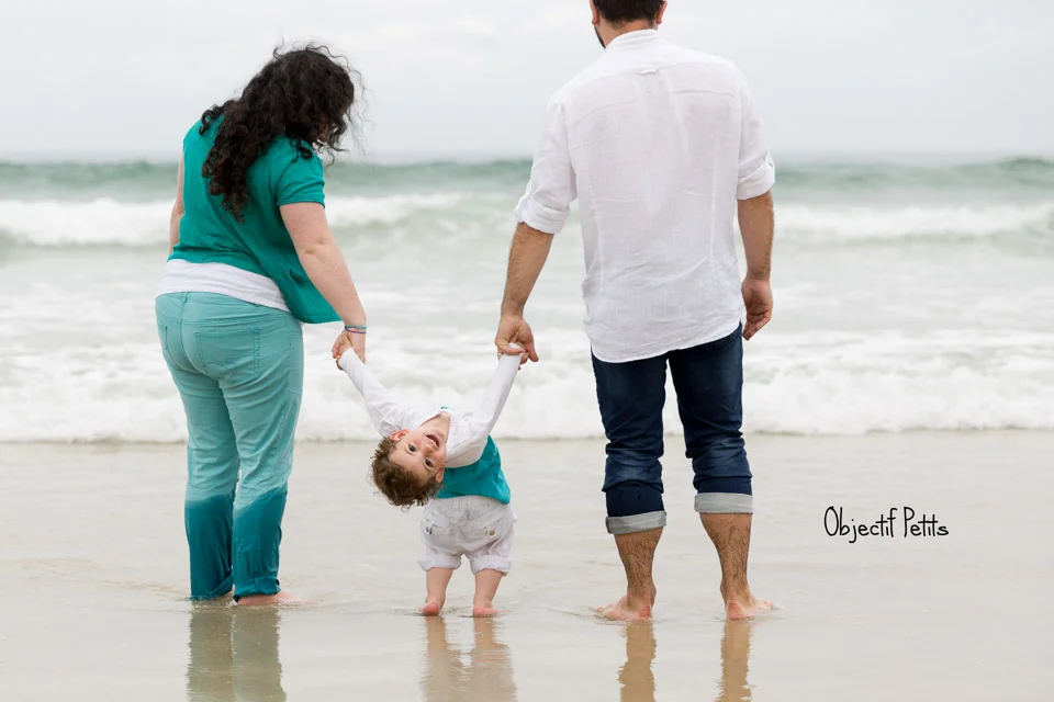 Séance photo à la plage, Objectif Petits, Photographe de bébés, enfants et familles à Brest (Bretagne)