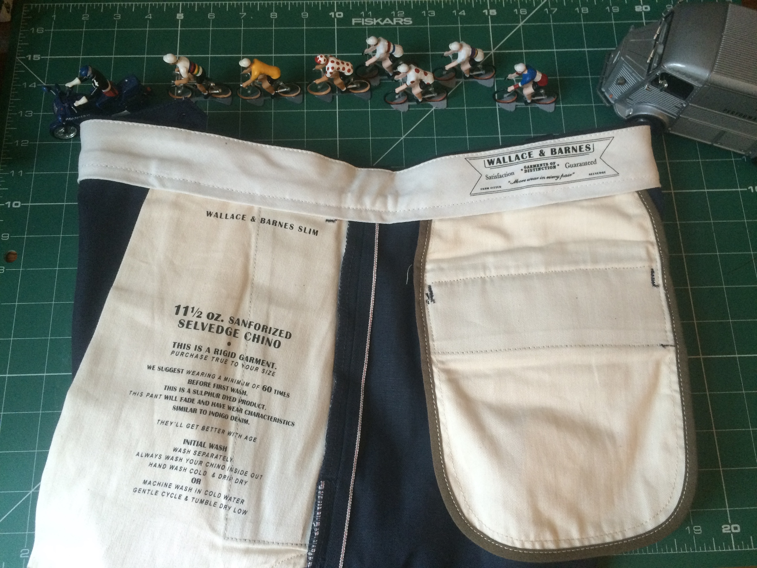 wallace and barnes selvedge chino