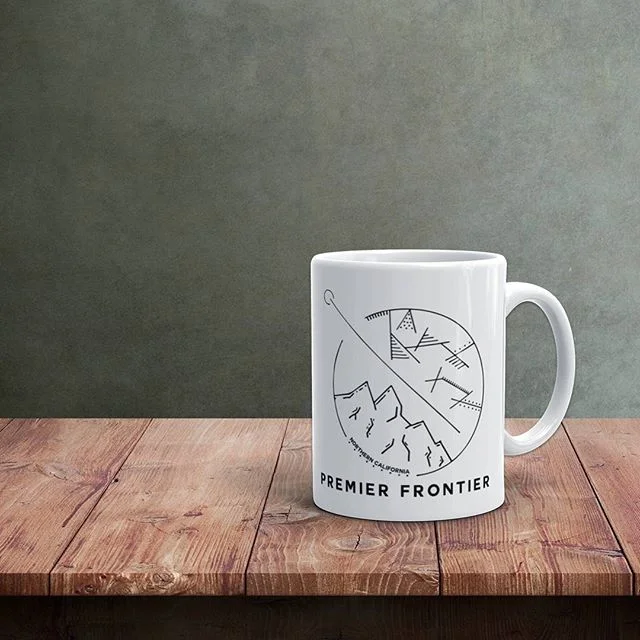 Finals right around the corner? Why not be prepared with our 11oz mug! Enough to keep those caffeine levels as high as the mountains! ☕ Website link in bio.  #premierfrontier #college #coffee #norcal