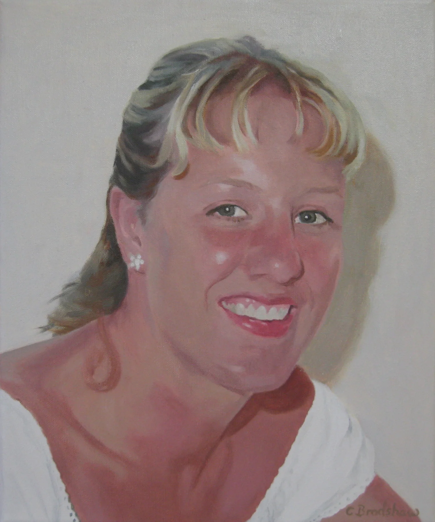Rachel, Oil on Canvas, 25.5x30.5cms