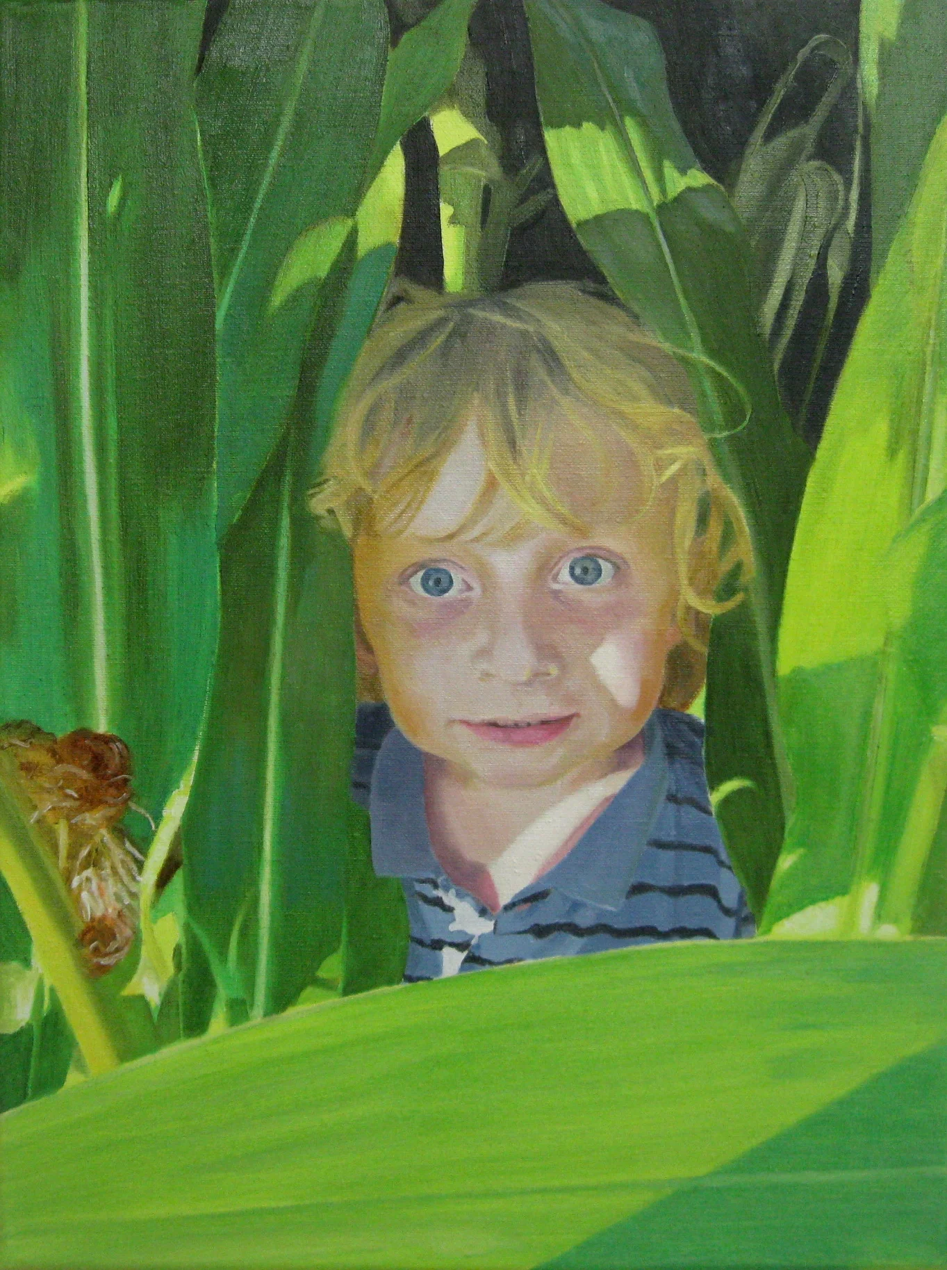 Patrick, Oil on Canvas, 30.5x40.5cms