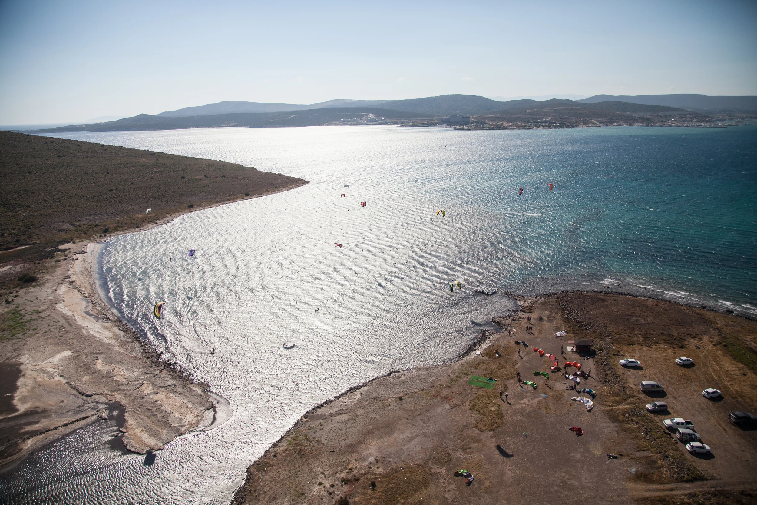 Alaçatı Kitesurf Eğitim Plajı | Fotoğraf: Hakan Çetinkaya